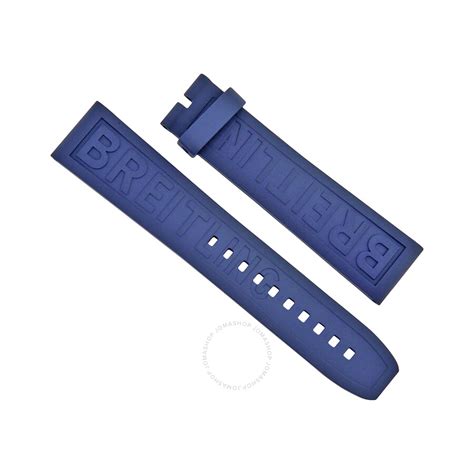 breitling rubber strap|breitling 20mm rubber strap blue.